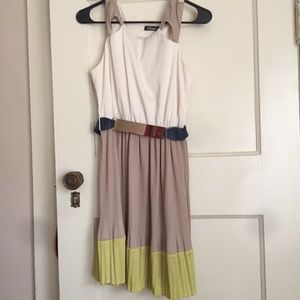 Color block summer dress